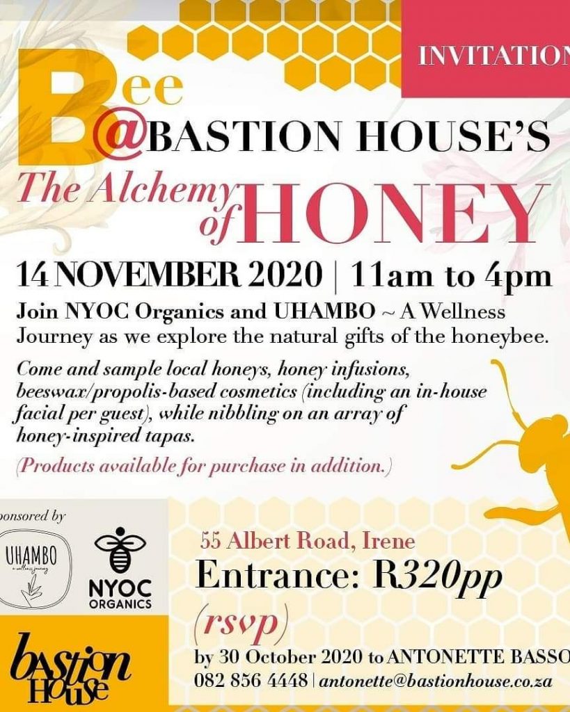 Poster for The Alchemy of Honey Event