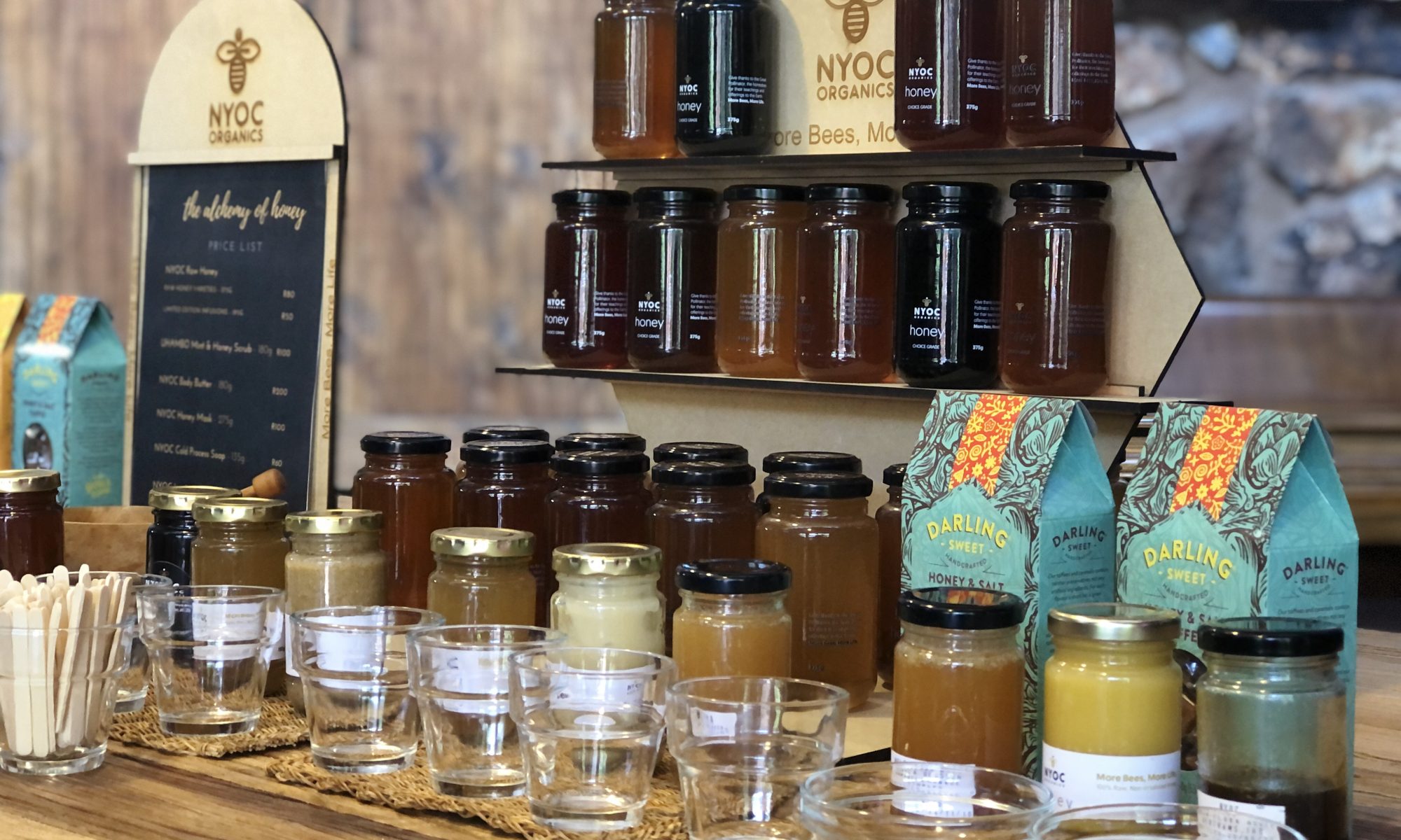 NYOC honey display
